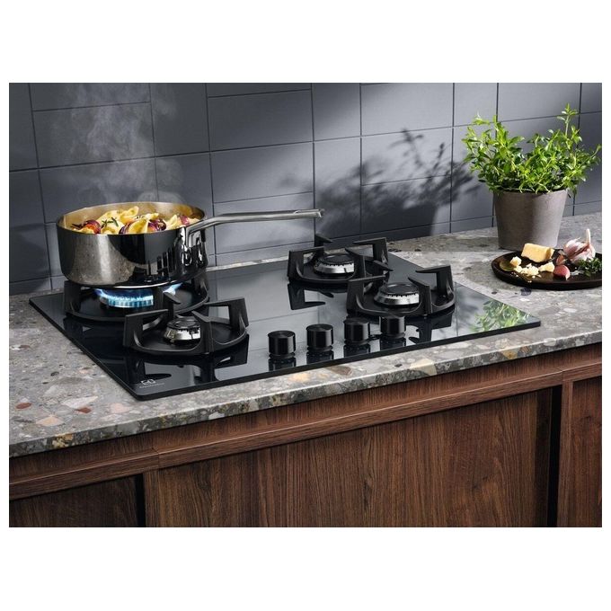 Electrolux EGG64272M Piano cottura a gas da incasso 4 zone 59cm Grigio