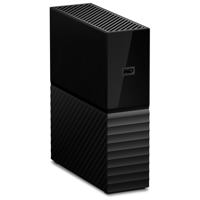 WD My Book 4TB Hard Disk per Desktop USB 3.0 Protezione Password e Back-Up Automatico Nero