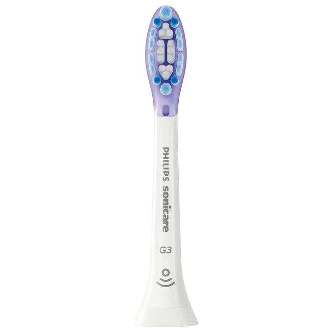 Philips Testine Gum Care Premium con Tecnologia Connessa 4 Testine Bianche
