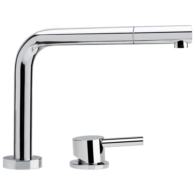 Franke Active Window Doccia Miscelatore monocomado sottofinestra con doccetta monogetto e canna girevole 360° Cromato 115.0486.978