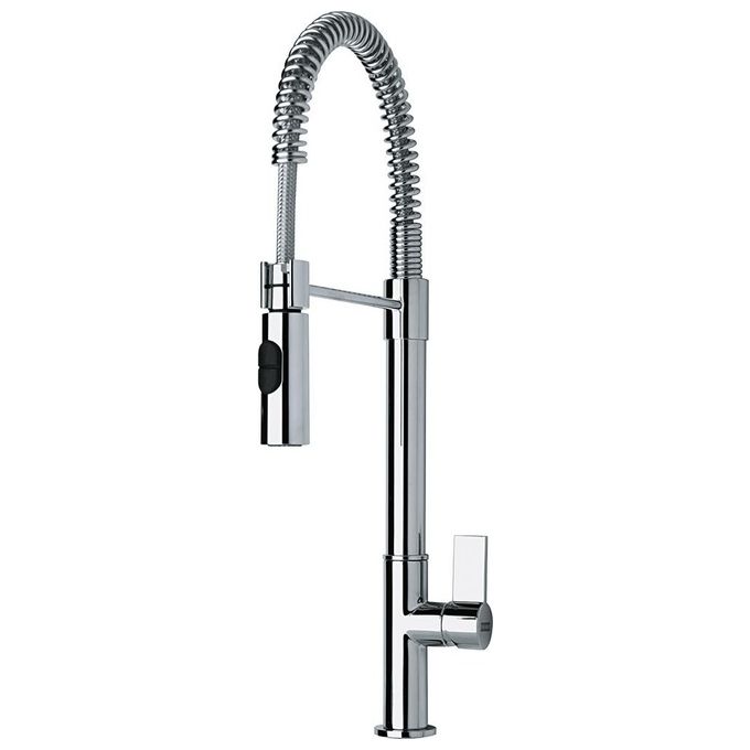 Franke Fox Semi-pro Doccia Miscelatore monocomando con doccetta orientabile doppio getto Cromo 115.0486.993