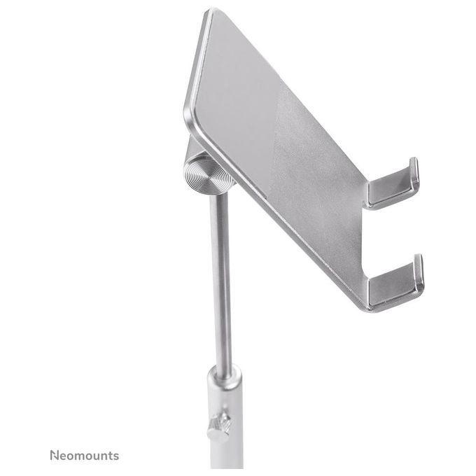 Neomounts Supporto per Telefono fino a 10'' da Scrivania Argento
