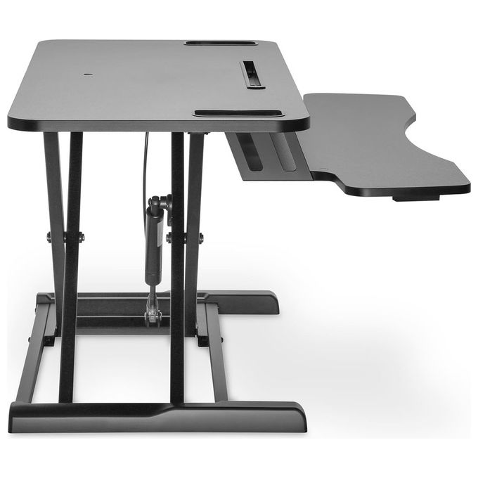 Digitus DA-90380-1 Supporto da Tavolo per Tv a Schermo Piatto Libera Installazione Nero