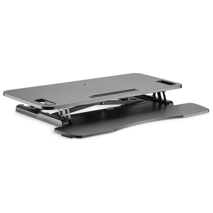 Digitus DA-90380-1 Supporto da Tavolo per Tv a Schermo Piatto Libera Installazione Nero