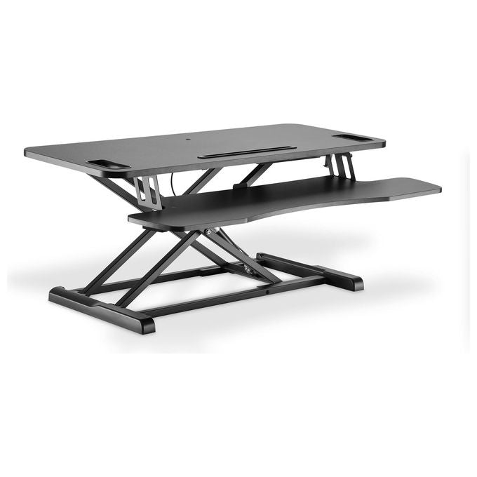 Digitus DA-90380-1 Supporto da Tavolo per Tv a Schermo Piatto Libera Installazione Nero
