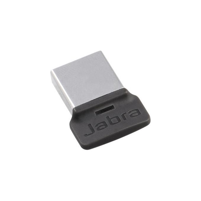 JABRA Link 370 Uc Trasmettitore Audio Bluetooth USB per VoIP fino a 30mt Nero Argento