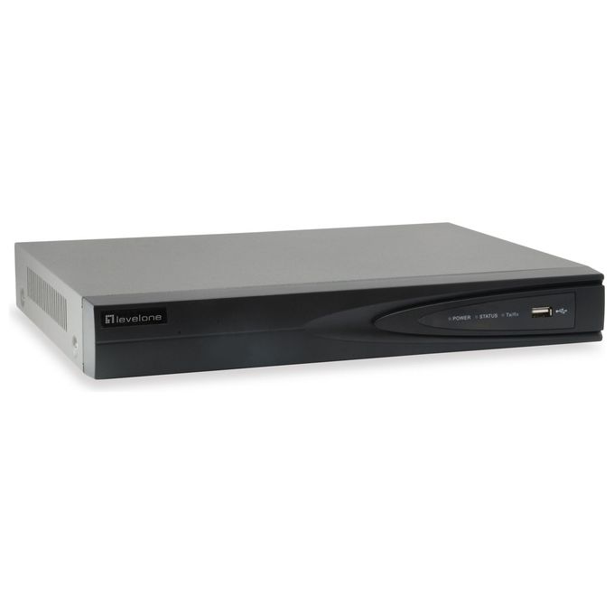 Conceptronic Gemini NVR-0504 Nero Videoregistratore di Rete NVR 4 Canali