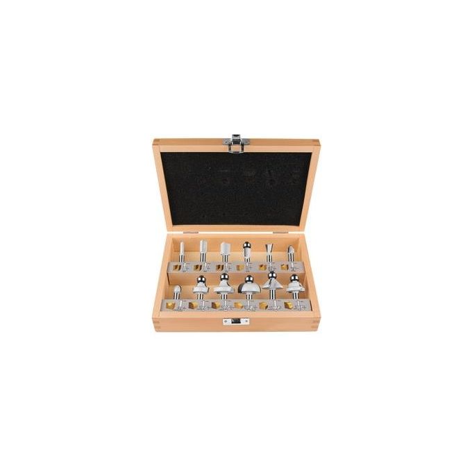 Makita D-53556 Set di Frese 8mm 12 Pezzi