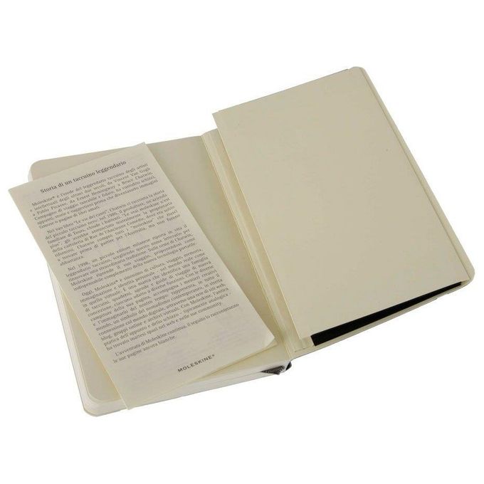 Moleskine Taccuino Pocket Morbido Quaderno a Pagine Bianche Senza Righe