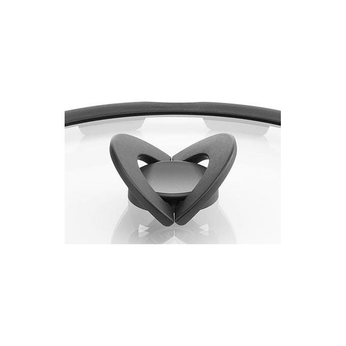 Lagostina Coperchio Vetro 22cm Ingenio Manicatura Salvaspazio Bordo in Silicone