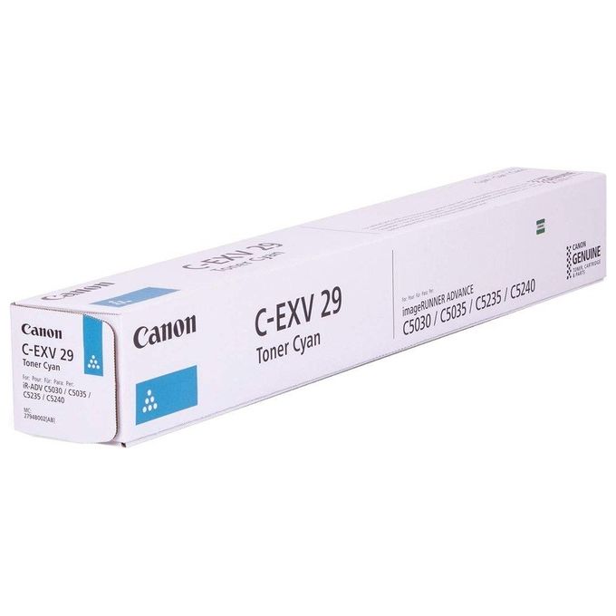 Canon C-exv29 Toner Ciano per Stampanti Professionali e Ufficio