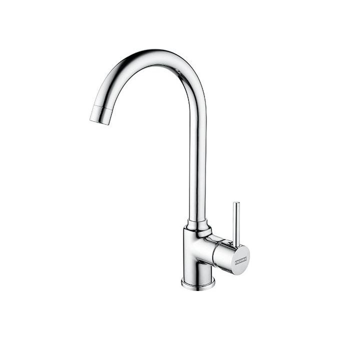 Franke Pola Miscelatore monocomando con canna girevole 360° Argento 115.0298.097
