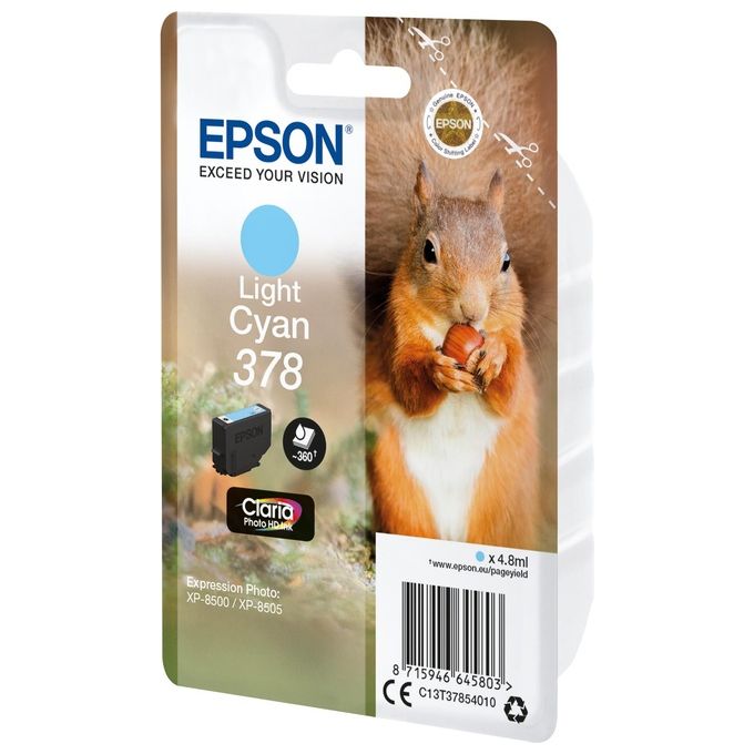 Epson 378 Scoiattolo Cartuccia d'Inchiostro Ciano