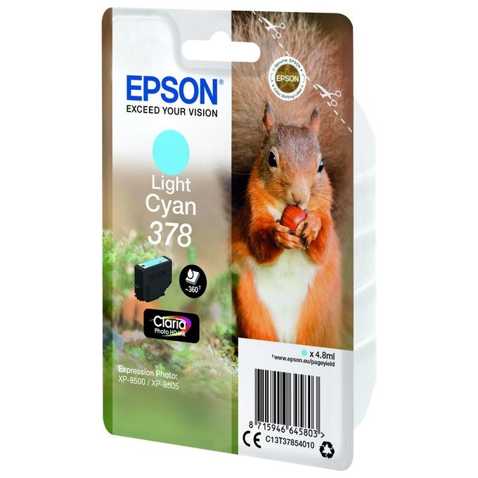 Epson 378 Scoiattolo Cartuccia d'Inchiostro Ciano