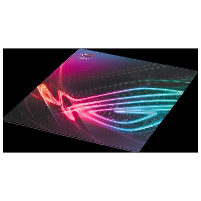ASUS ROG Strix Edge Tappetino Mouse Gaming Multicolore, 400 x 450 x 2 mm