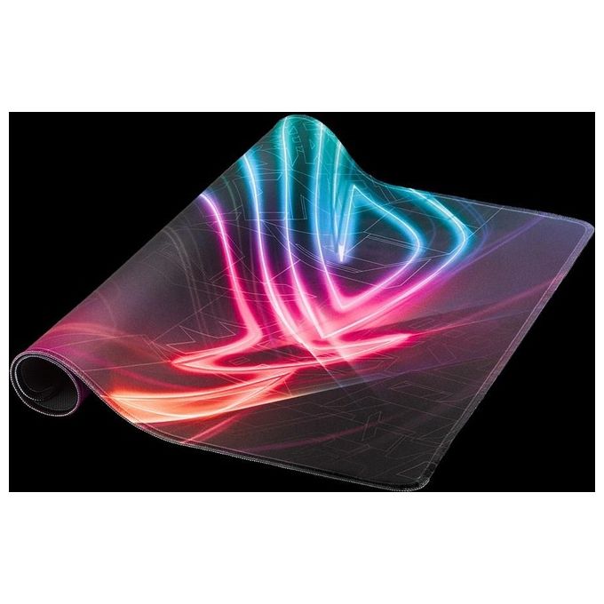 ASUS ROG Strix Edge Tappetino Mouse Gaming Multicolore, 400 x 450 x 2 mm