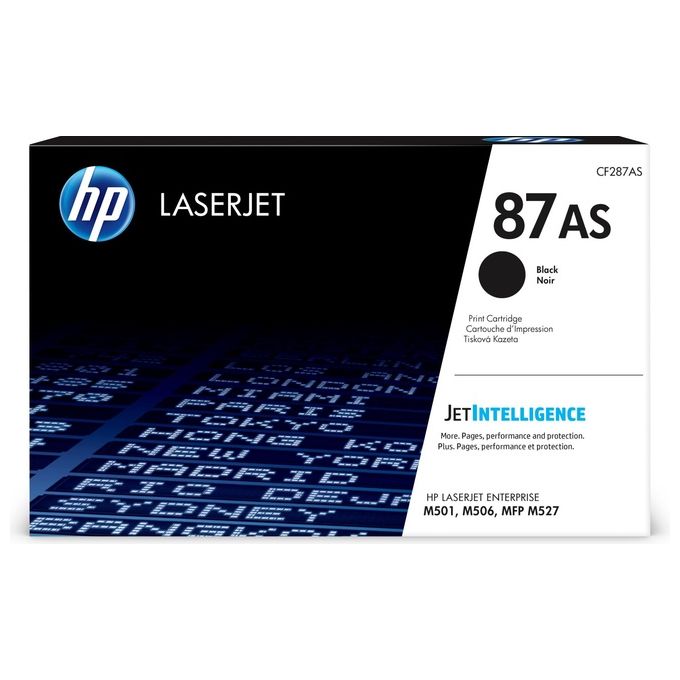 HP 87A Nero originale LaserJet cartuccia toner (CF287A) per LaserJet Enterprise Flow MFP M527, LaserJet Managed MFP M527, LaserJet Pro M501