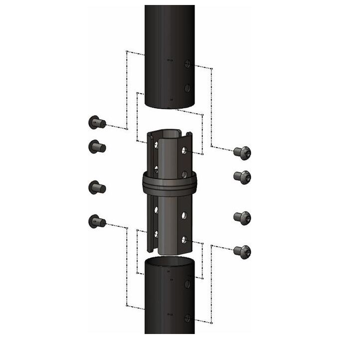 Itb MB4191 Connettori Pali per Pali da 230cm