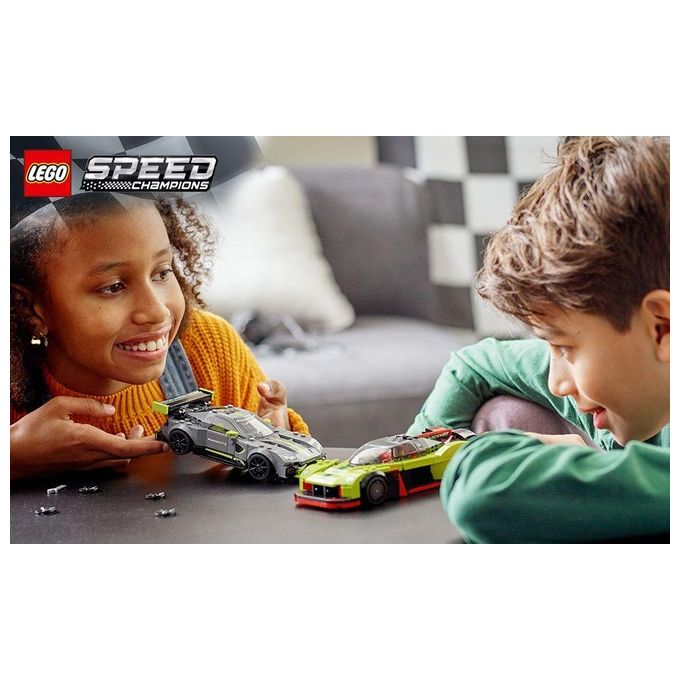 LEGO Speed Champion Aston Martin Valkyrie AMR Pro e Aston Martin Vanta