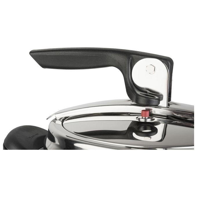 Barazzoni 52604500358010 Amelia+ Pentola a Pressione 3.5 lt 18 cm Acciaio Inox 18-10 Induzione PFAS Free Made in Italy