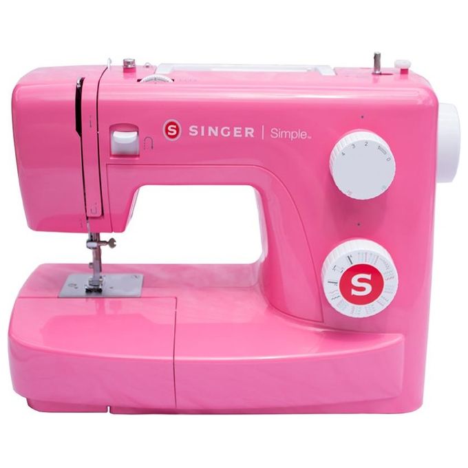 Singer Simple 3223R Macchina da Cucire Semi-Automatica Elettromeccanica Rosa