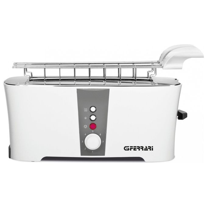 G3 Ferrari G10067 Tostapane Bruschettiere 2 Fette 1350W Grigio-Bianco