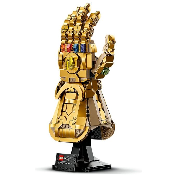LEGO Super Heroes Marvel 76191 Guanto dell'Infinito di Thanos, Modello da Costruzione Avengers da Collezione, Set per Adulti