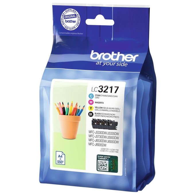 Brother Kit 4 Cartucce Colore per MFC-J5330DW 5730DW