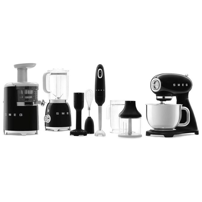 Smeg HBF02BLEU Estetica 50's Style Frullatore a Immersione Potenza 700 W Nero