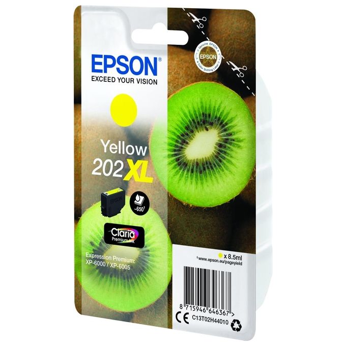 Epson Kiwi 202XL Cartuccia d'Inchiostro Giallo