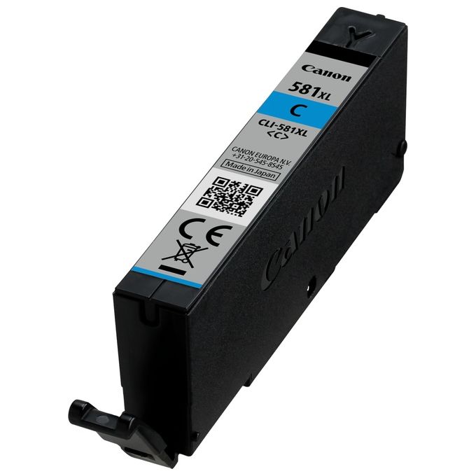 Canon Cartucca Ink-jet Cli-581xl Ciano 8,3ml per Ts6150-ts6151-ts8150-ts8151-ts8152-ts9150-tr7550-tr8550