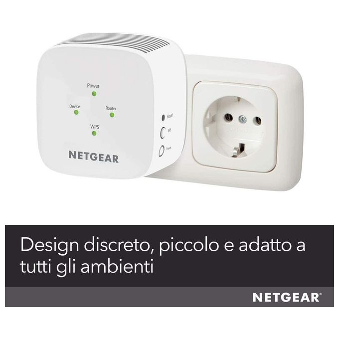 Netgear Ex3110 Wi-Fi Range Extender Universale Ac750