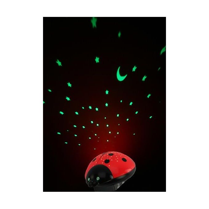 Ansmann Starlight Culla Lettino in Plastica AA Colori Nero e Rosso per Prodotti Prima Infanzia