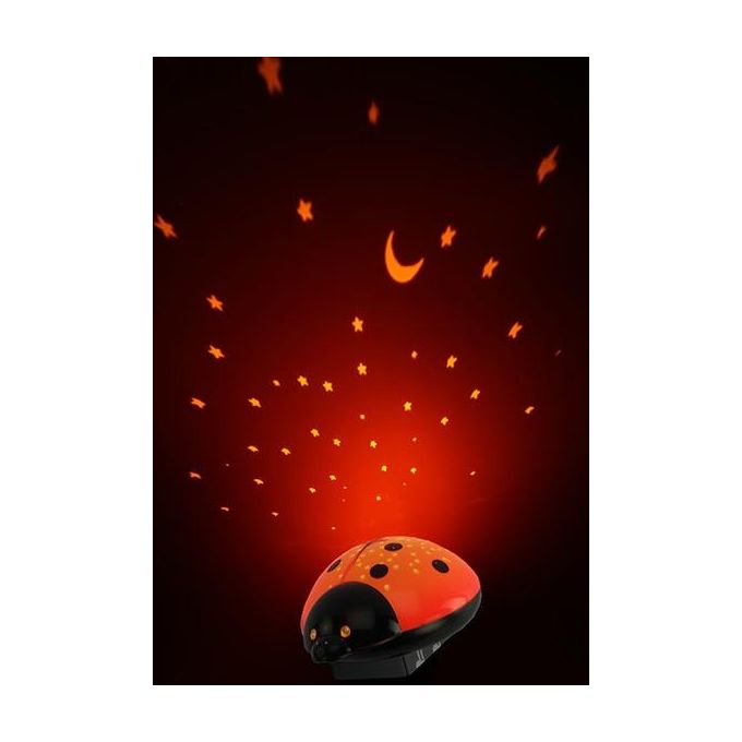 Ansmann Starlight Culla Lettino in Plastica AA Colori Nero e Rosso per Prodotti Prima Infanzia