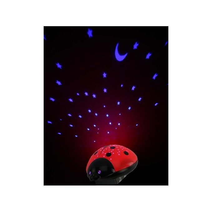 Ansmann Starlight Culla Lettino in Plastica AA Colori Nero e Rosso per Prodotti Prima Infanzia