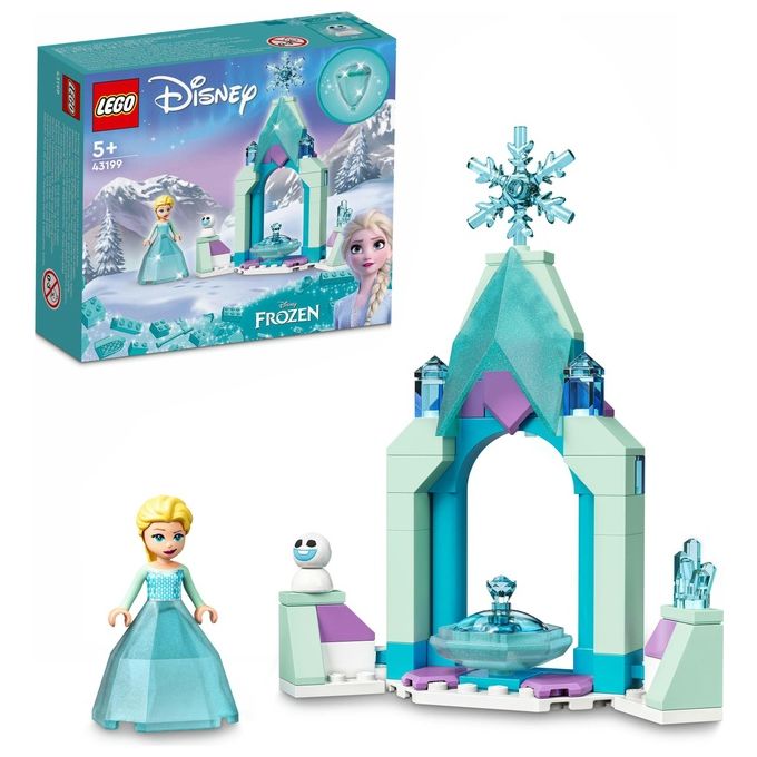 LEGO Disney il Cortile Del Castello di Elsa