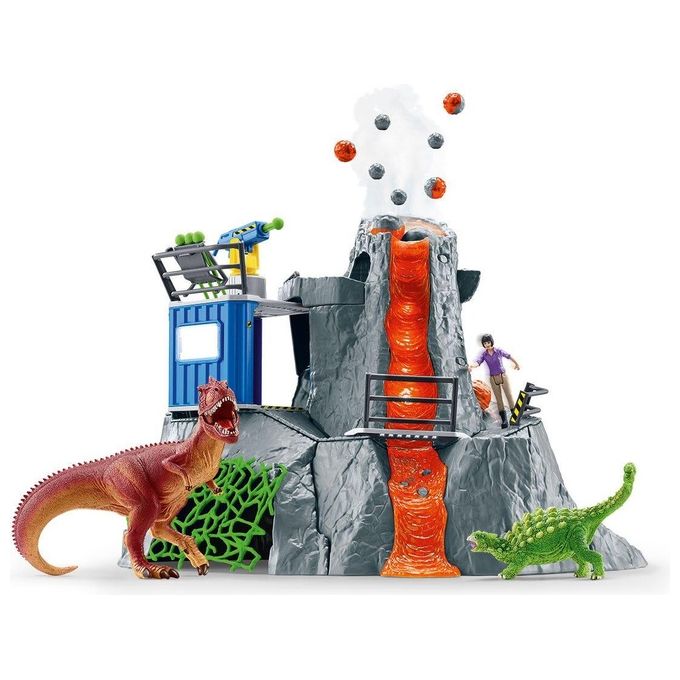 Schleich Dinosaurs The Large Volcano Expedition