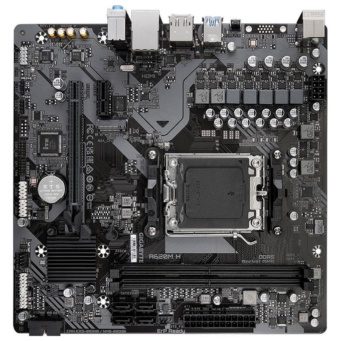 GIGABYTE Scheda Madre A620M H AM5-DDR5-µATX