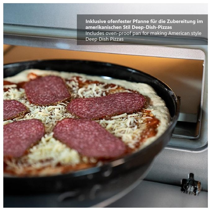Unold Don Luigi Forno per Pizza 1700W Nero