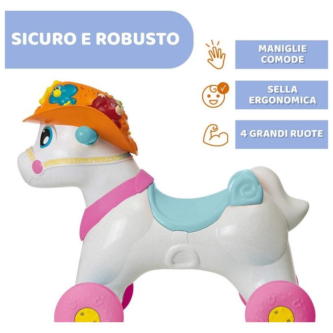 Chicco Cavallo a Dondolo Move e Grow Miss Baby Rodeo e Friends