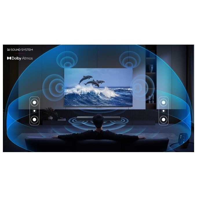 TCL Soundbar Tcl S Series 2.1 Subwoofer Wireless Black e Grey