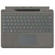 Microsoft Tastiera Surface Pro Keyboard con Slim Pen Platino