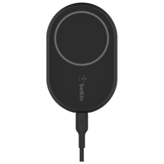 Belkin BoostCharge Supporto da Auto Magnetico per Telefono con Funzione Ricarica 10W Nero