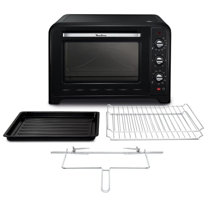 Moulinex OPTIMO 60L OX495 Forno Elettrico 7 Modalita' di Cottura 2200W Design Moderno Nero