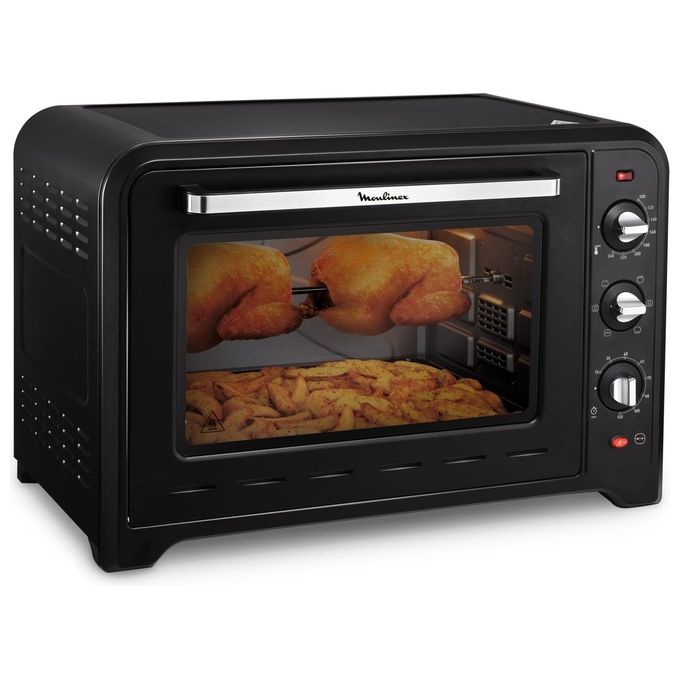 Moulinex OPTIMO 60L OX495 Forno Elettrico 7 Modalita' di Cottura 2200W Design Moderno Nero