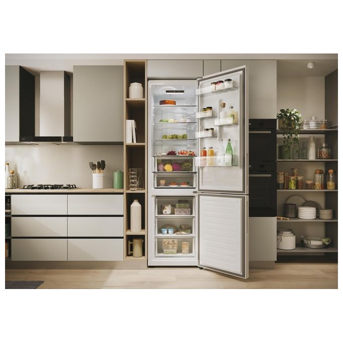 Candy CNCQ2T620EW Frigorifero Combinato Libera Installazione 409 Litri Classe Energetica E Bianco