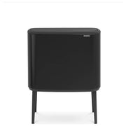 Brabantia Bo Touch Bin Pattumiera Metallo Nero Opaco 11 e 23 Litri