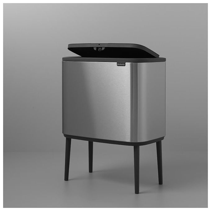 Brabantia Waste Bin Bo Touch Bin Pattumiera 36 Litri Steel Matt FPP