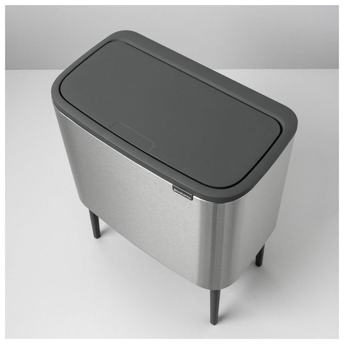 Brabantia Waste Bin Bo Touch Bin Pattumiera 36 Litri Steel Matt FPP