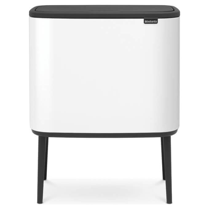 Brabantia Waste Bin Bo Touch Bin Pattumiera 36 Litri Bianco